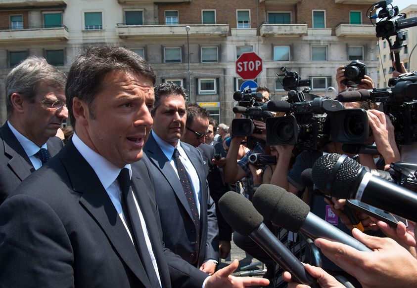 Premier Renzi: "Occupazione e crescita ci dicono che il Paese si è rimesso in moto"