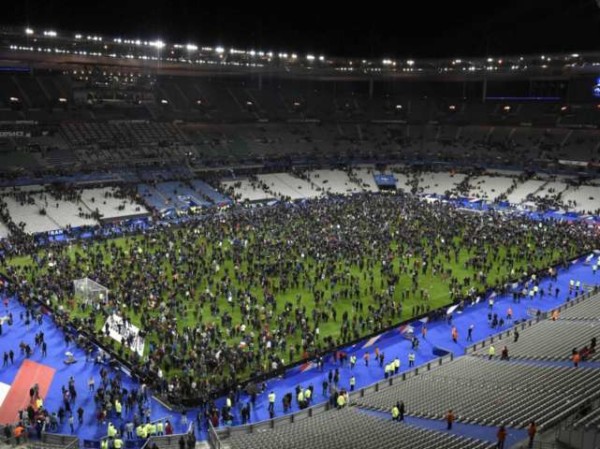 Stade de France, dopo l'attacco kamikaze durante la partita Francia-Germania