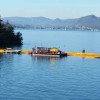 Camminare sull'acqua con Christo sul lago d'Iseo, progetto agibile dal 7 aprile