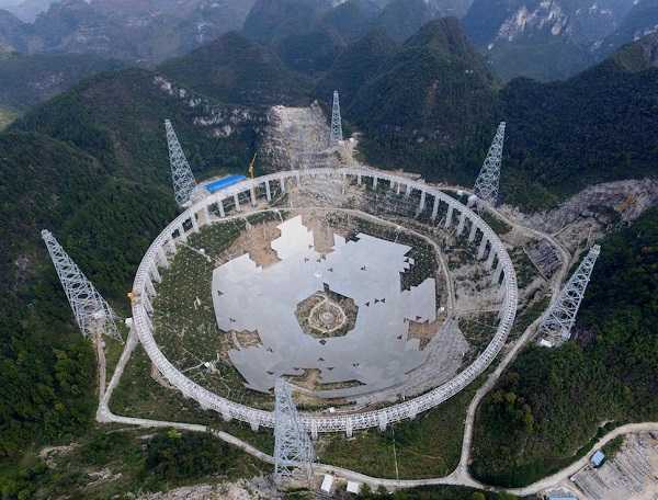 Fast, il più grande radiotelescopio mai progettato prima in grado di intercettare gli alieni
