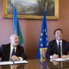 Napoli, premier Renzi e governatore De Luca firmano il Patto per la Campania