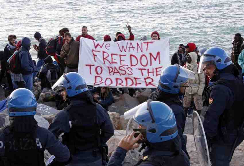 Ventimiglia, sindaco ordina sgombero tendopoli profughi: "Fallito il piano Alfano"