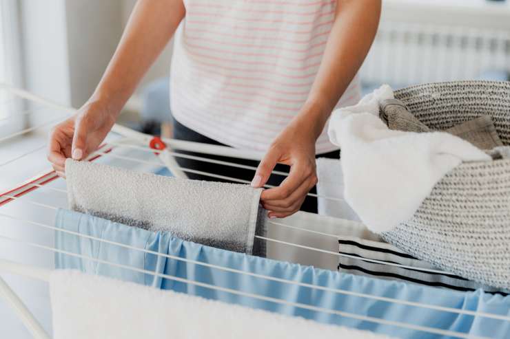 modi per asciugare panni in casa